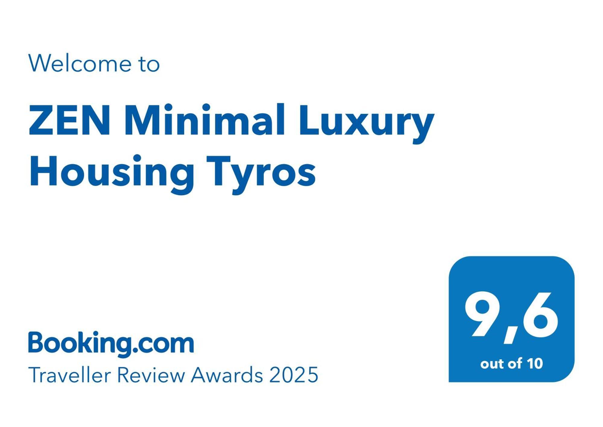 Zen Minimal Luxury Housing Tyros Villa Exterior photo